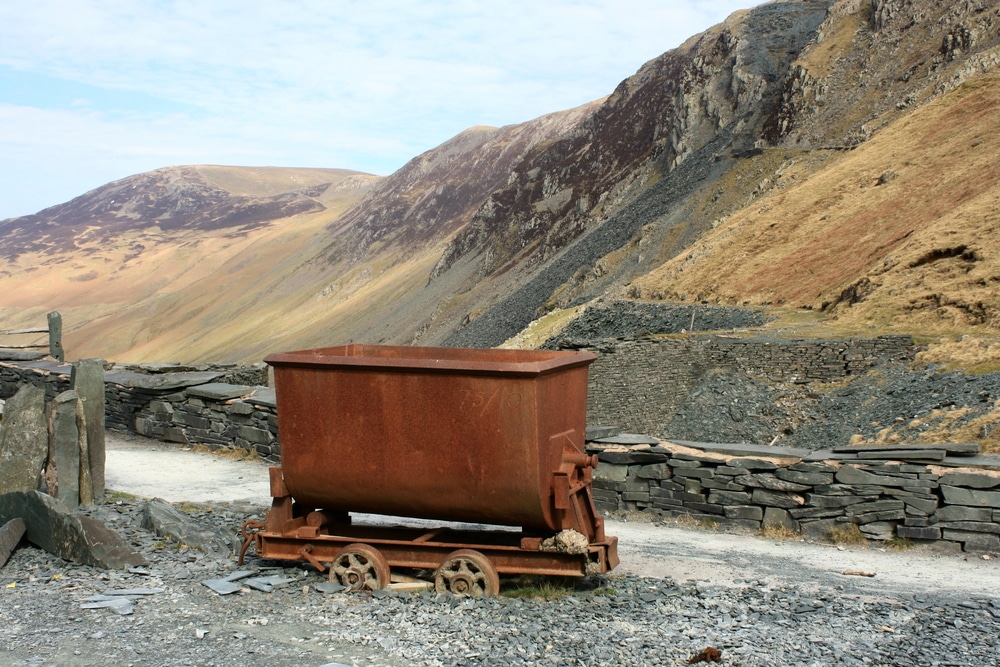 Honister Slate Mine Lake District Engeland