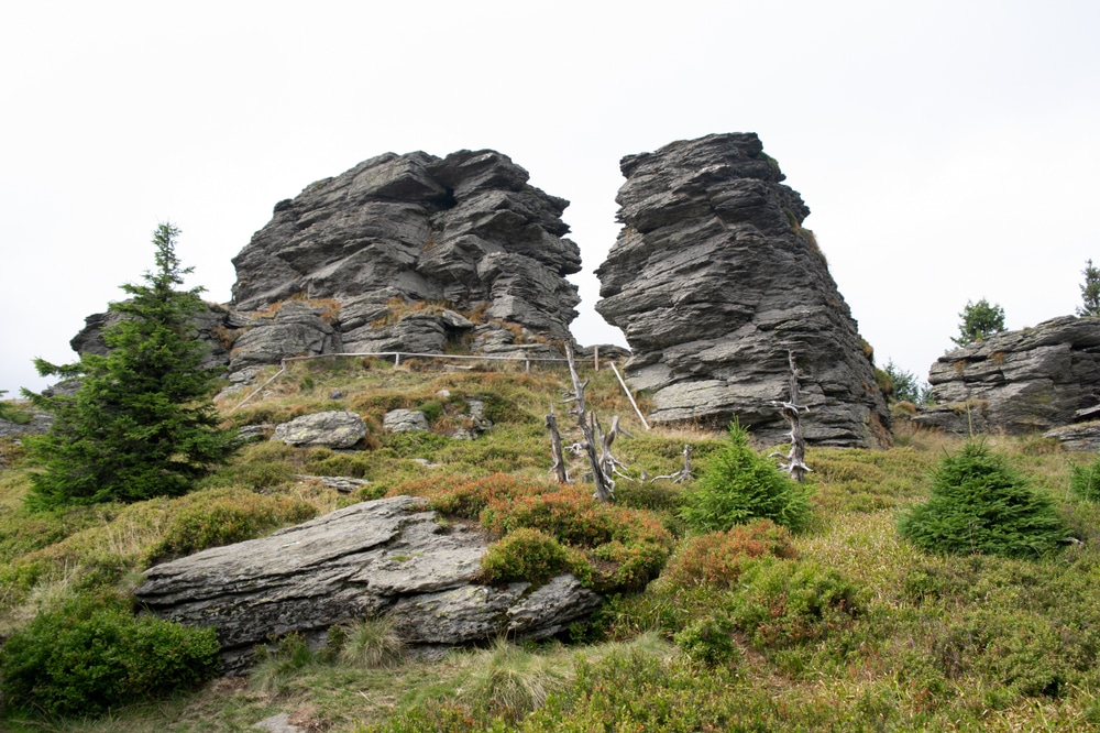  Jeseníky-gebergte in Tsjechië