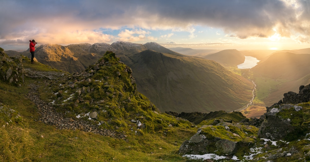 Scafell Pike Lake District Engeland