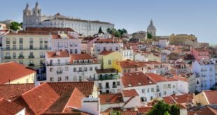 Alfama in Lissabon in Portugal