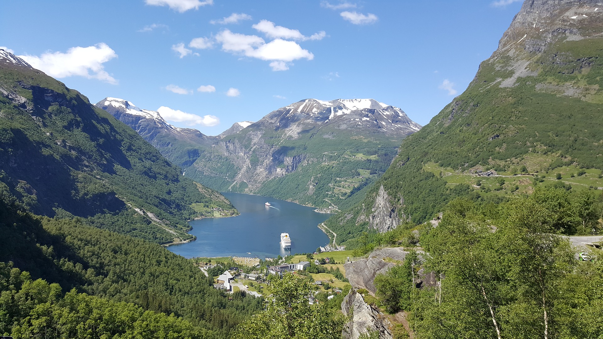 Geirangerfjord Noorwegen