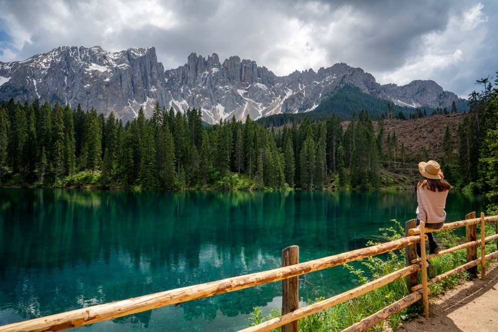 Lago Carezza Italië