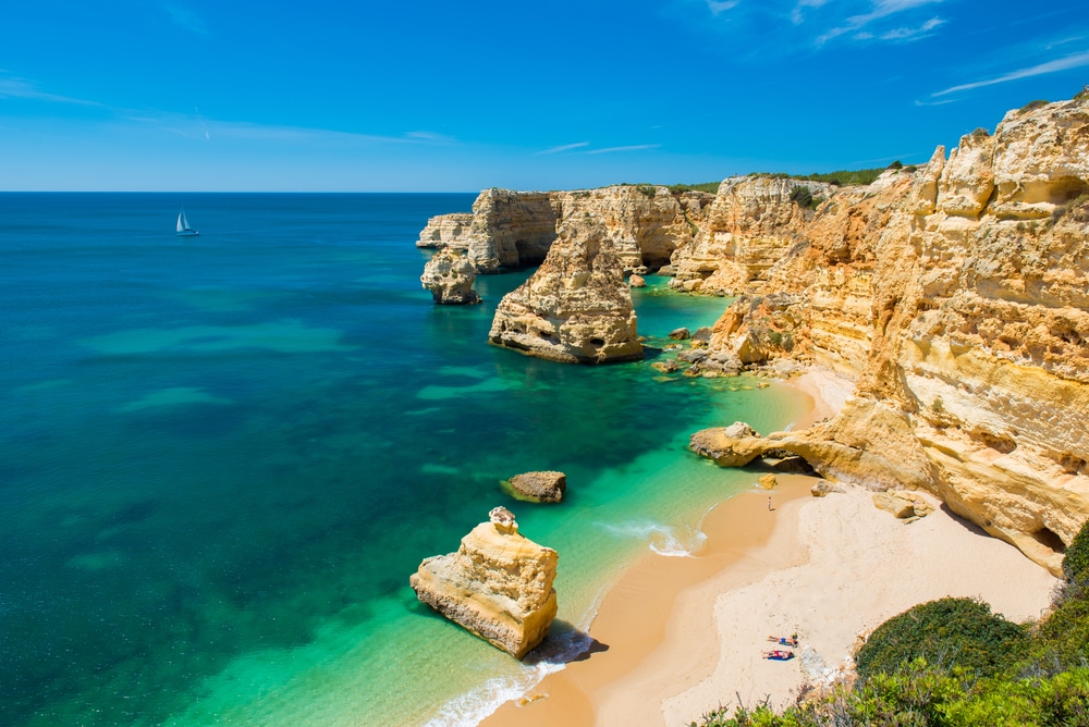 Praia da Marinha Portugal