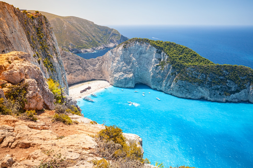 Het eiland Zakynthos, Griekenland