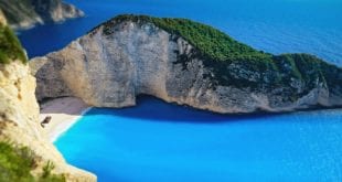 Navagio strand op het Griekse eiland Zakynthos