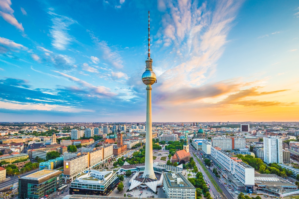 Alexanderplatz Berlijn Duitsland 