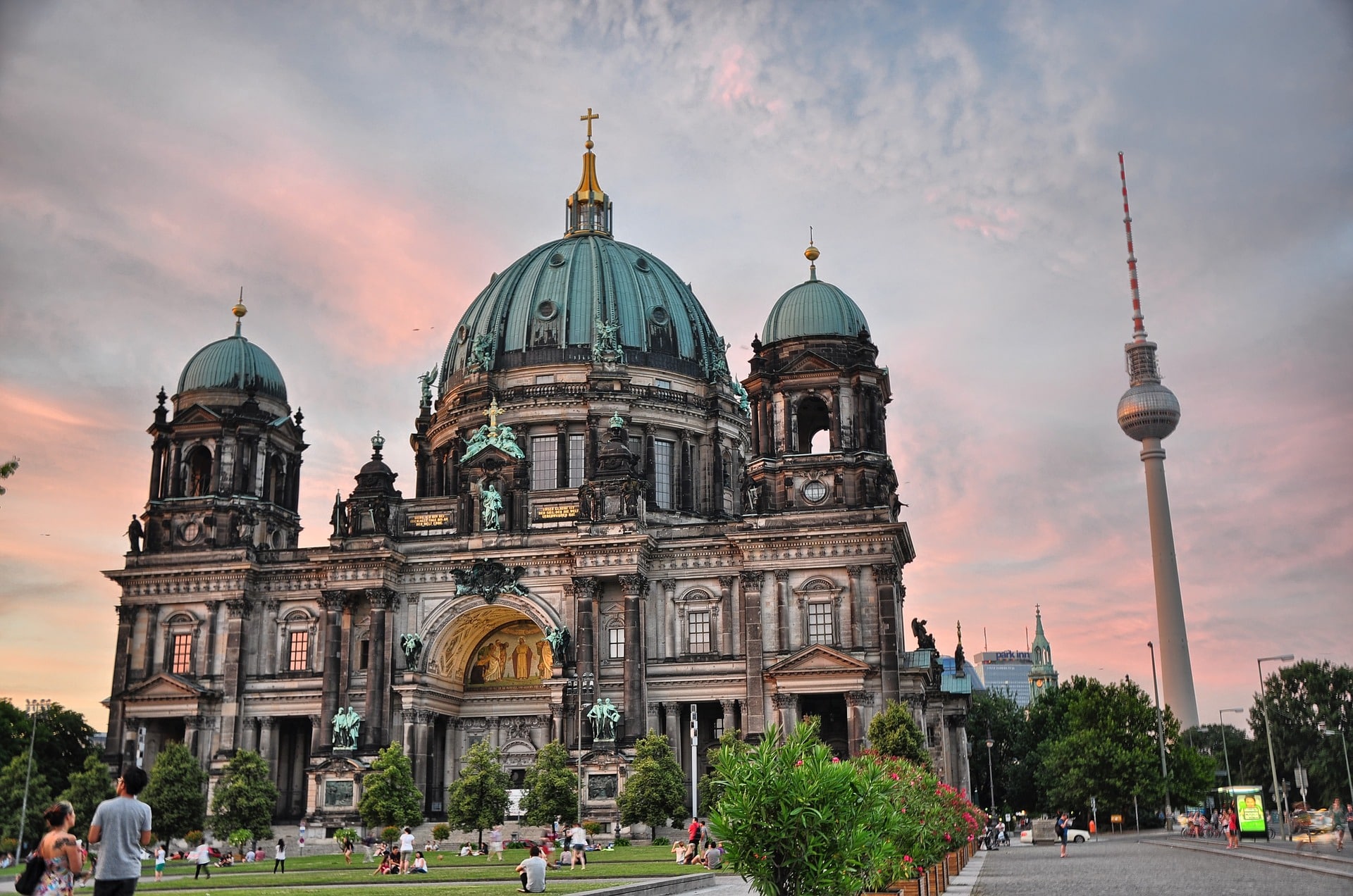 Berliner Dom Berlijn in Duitsland