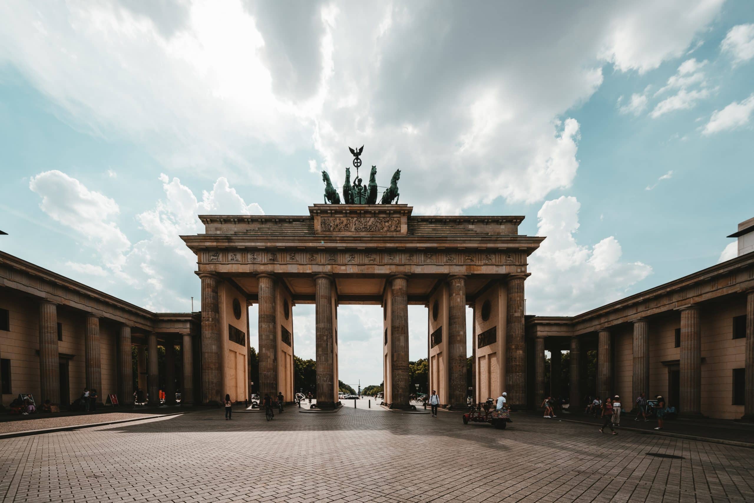 Brandenburger Tor Berlijn Duitsland 