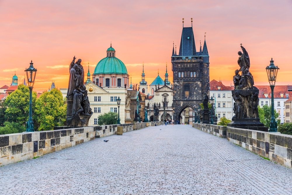 Karelsbrug Praag Tsjechië