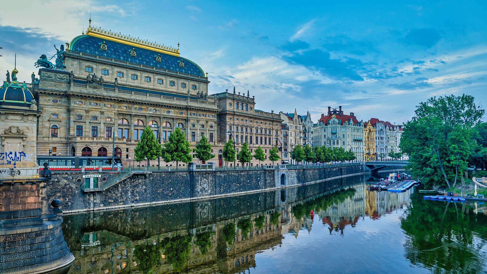 Nationaal Theater Praag Tsjechië 