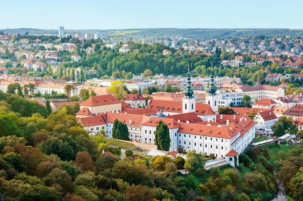 strahov klooster Praag Tsjechië