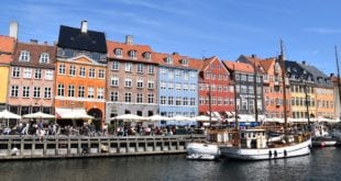 Stad Kopenhagen Denemarken