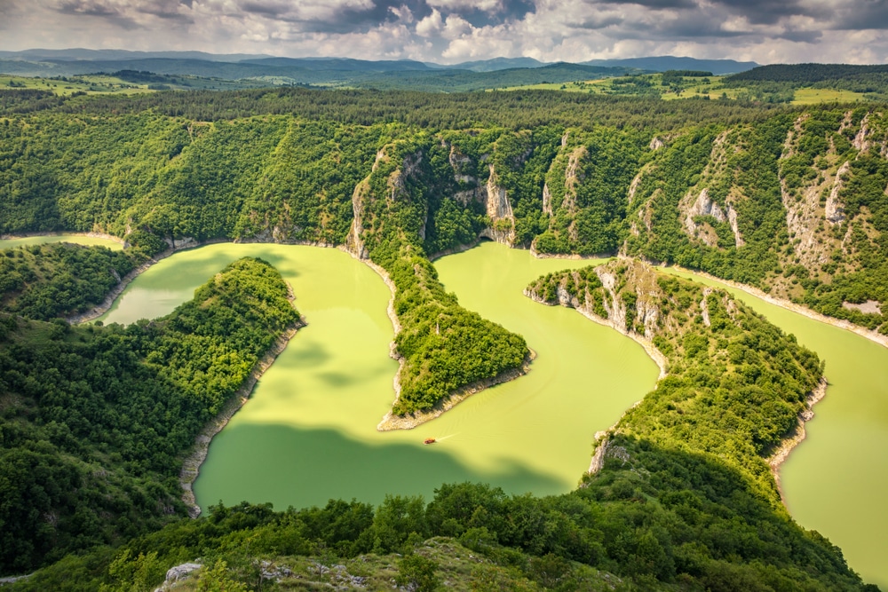  Uvac rivier Servië