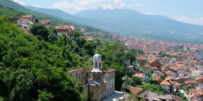 Kosovo stadsbeeld