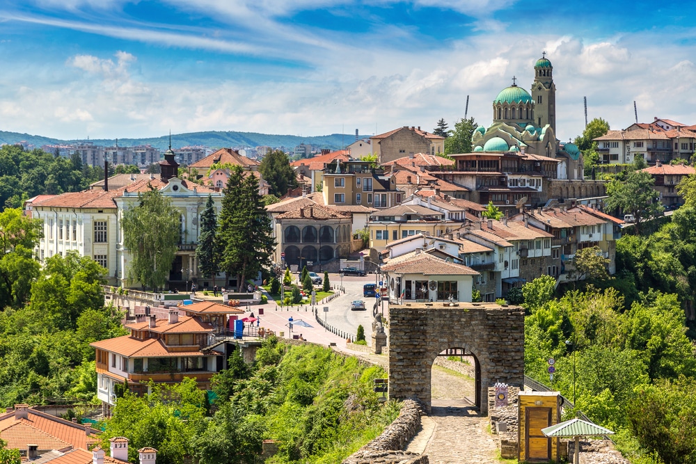 Veliko Tarnovo Bulgarije Shutterstock 528561313