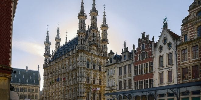 Stadhuis Leuven in België