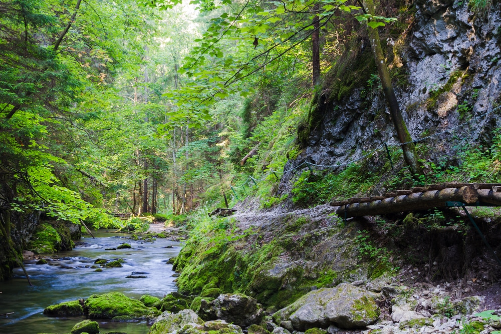 Slovensky Raj Nationaal park Slowakije