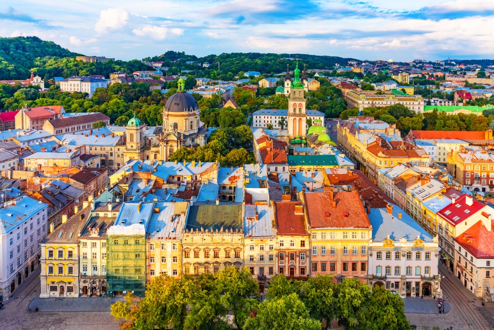 Lviv Oekraïne shutterstock 1168888132, Bezienswaardigheden in Oekraïne