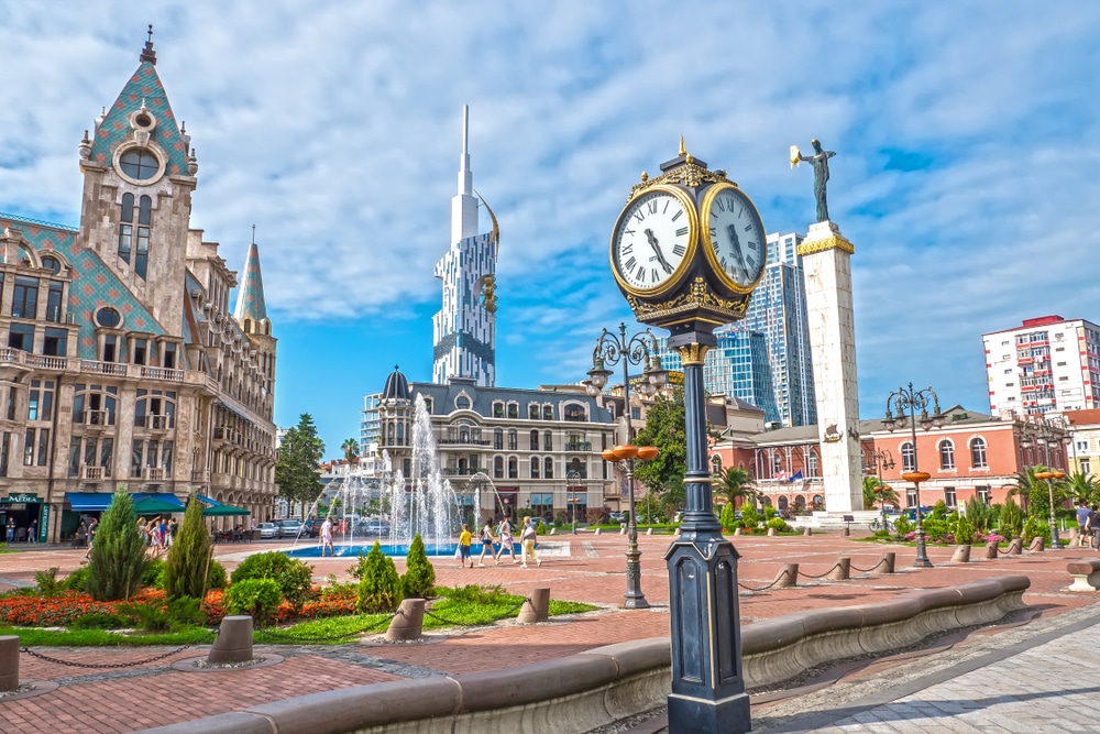 Batumi Georgië shutterstock 1086712901, verrassende steden Europa