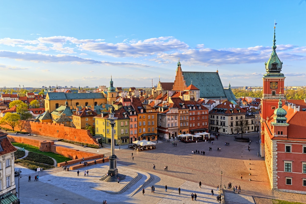 Koninklijke route Warschau shutterstock 584292832, Bezienswaardigheden in Polen