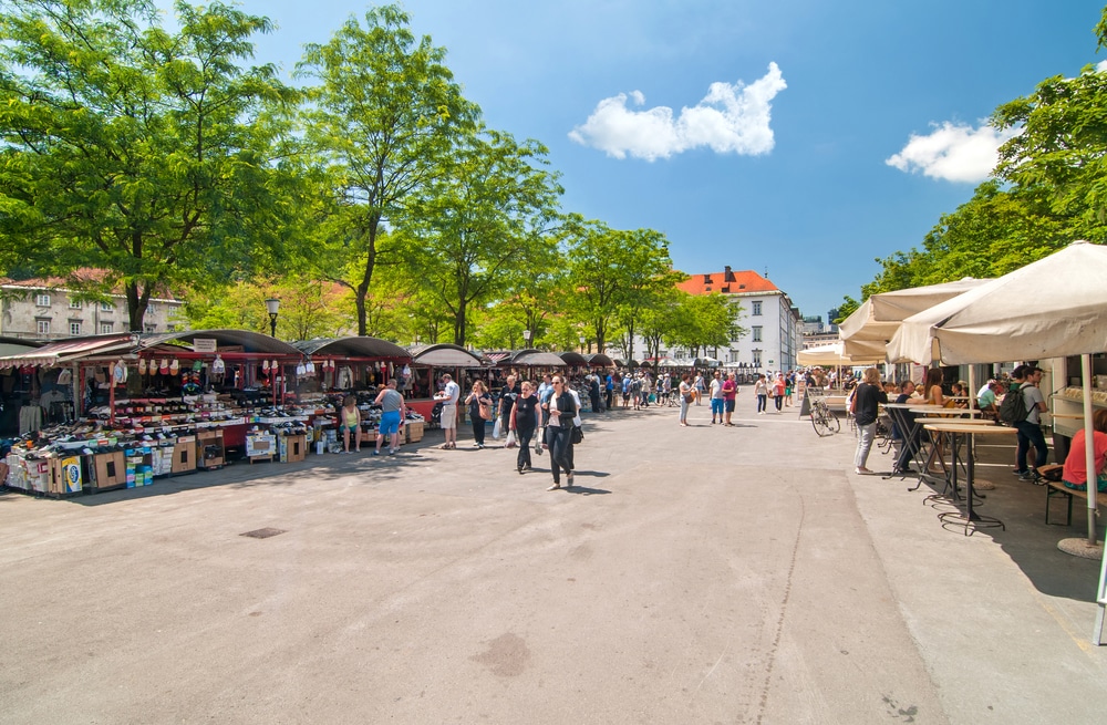 Central Market Ljubljana shutterstock 434272285, Ljubljana