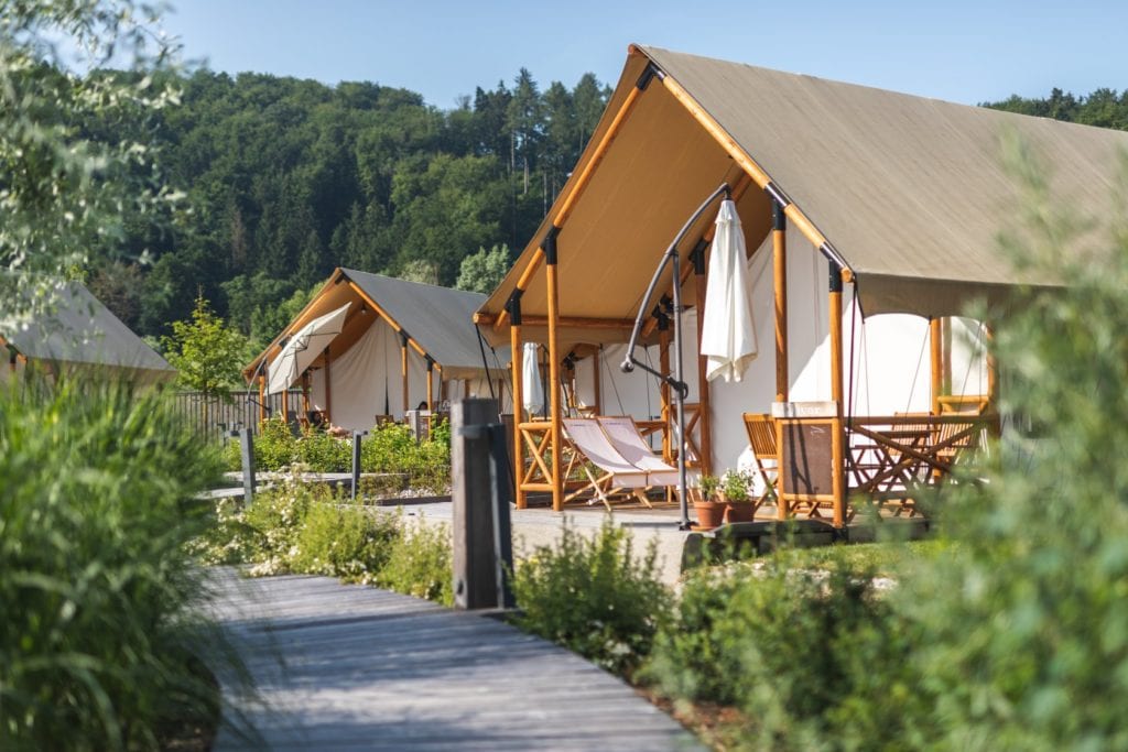 Glamping Olimia Adria Village, camping slovenie