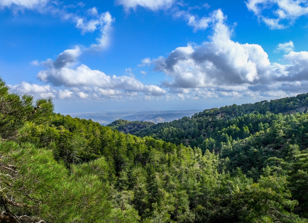 Troödosgebergte Cyprus shutterstock 624240065, De mooiste eilanden in de Middellandse Zee