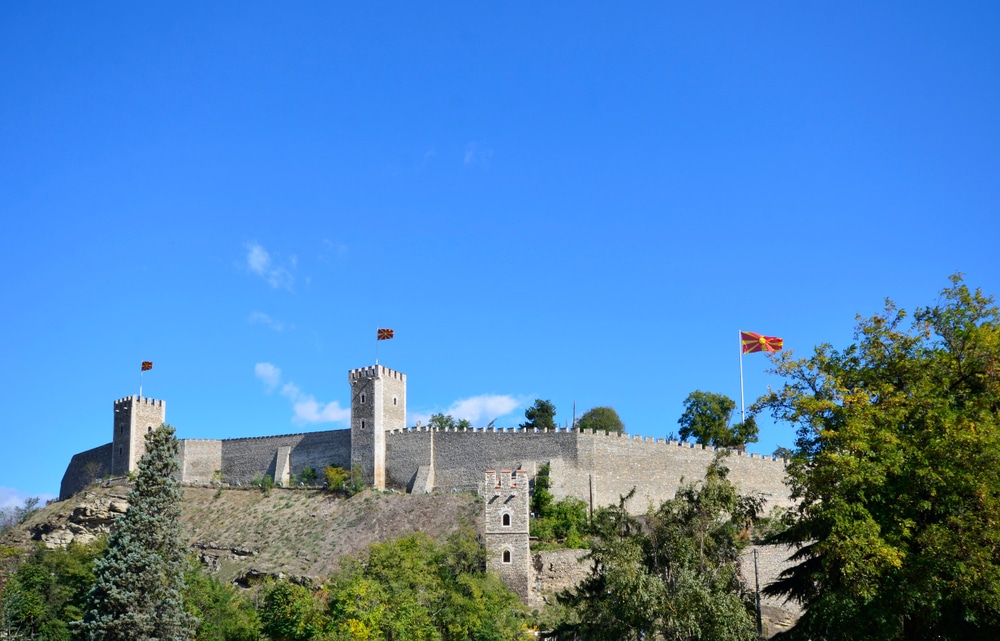 Fort Kale Skopje shutterstock 793957102, Bezienswaardigheden in Skopje