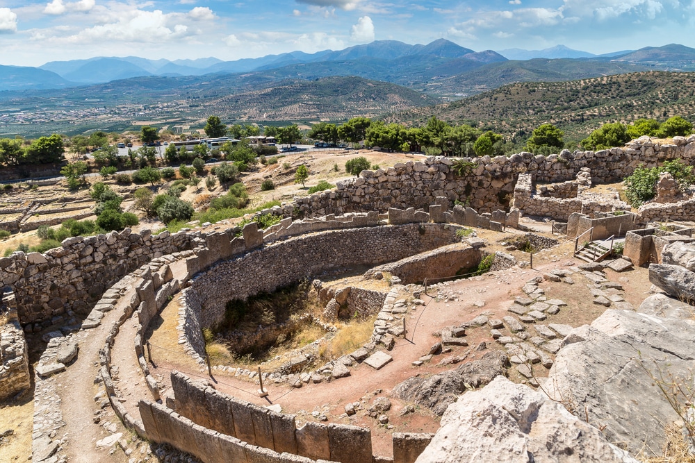 Mycenae Griekenland shutterstock 760057960, Bezienswaardigheden in Griekenland