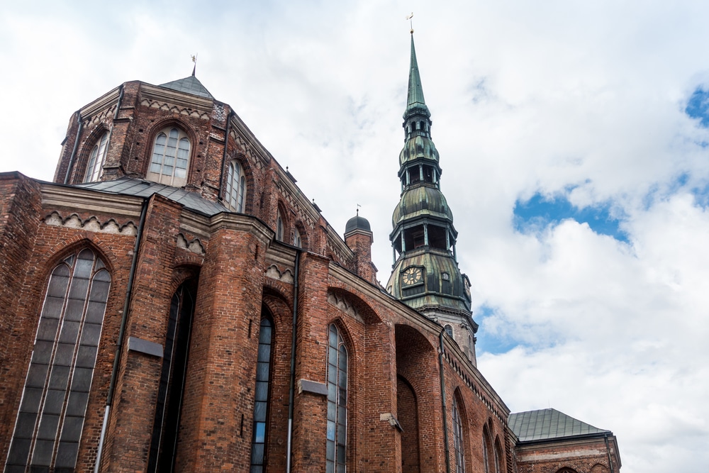 Petrikerk Riga shutterstock 721635064, Bezienswaardigheden in Riga