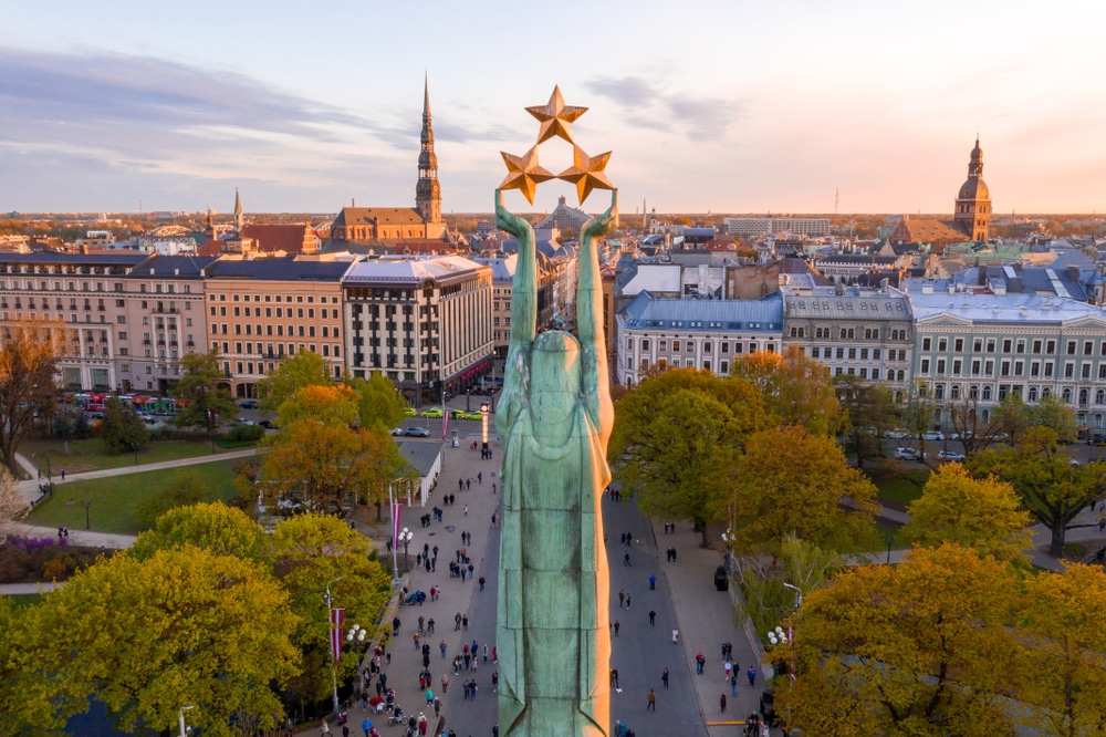 Vrijheidsmonument Riga shutterstock 1390120727, Bezienswaardigheden in Riga