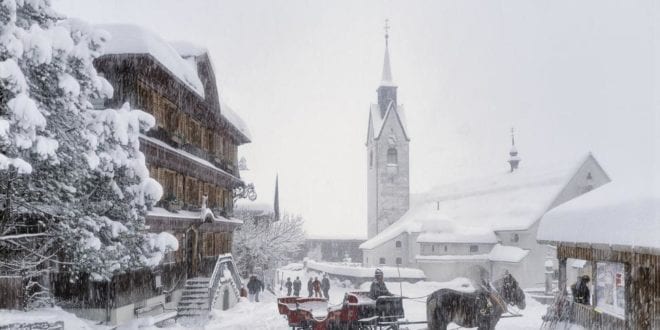 Gasthof Hirschen Schwarzenberg, mooiste plekken Oostenrijk winter