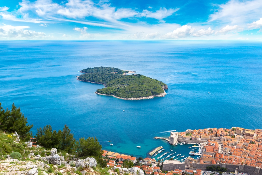 Lokrum Dubrovnik shutterstock 525879958, Bezienswaardigheden in Dubrovnik