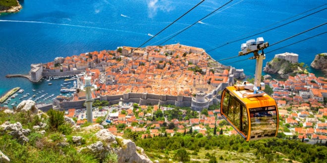 Srd Dubrovnik shutterstock 1193445691, glamping kroatië
