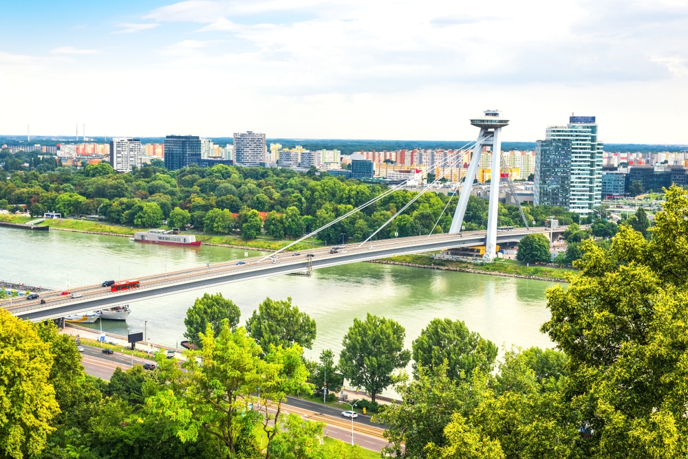 Ufo Brug Noby Most Bratislava shutterstock 1391965367, Bezienswaardigheden Bratislava