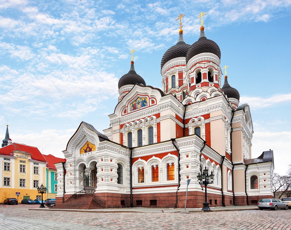 Alexander Nevski Kathedraal Tallinn shutterstock 524209330, Bezienswaardigheden in Tallinn