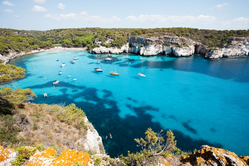 Cala Macarelleta Menorca shutterstock 114611134, stranden Spanje