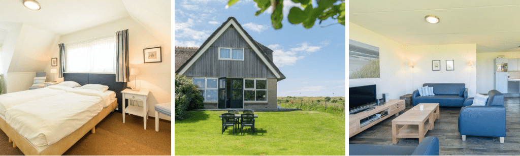 Beachvilla in Hollum, glamping ameland