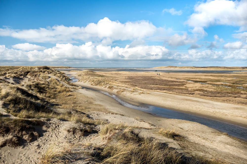 De Slufter Texel shutterstock 628732007, wandelen in Noord-Holland