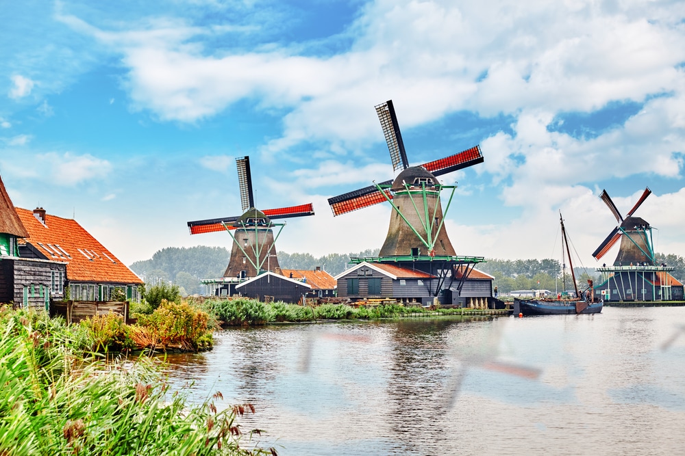 Zaanse Schans Noord Holland shutterstock 360024527, dorpen noord-holland