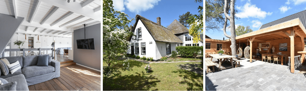 10 mooie vakantiehuizen in Noord-Holland