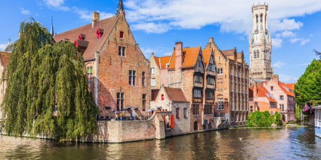 Rozenhoedkaai Brugge, leukste en mooiste steden van België