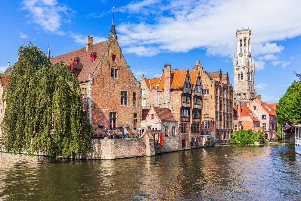 Rozenhoedkaai Brugge, Bezienswaardigheden Brugge