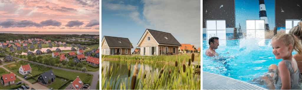 Strand Resort Nieuwvliet Bad, natuurhuisjes zeeland bij zee