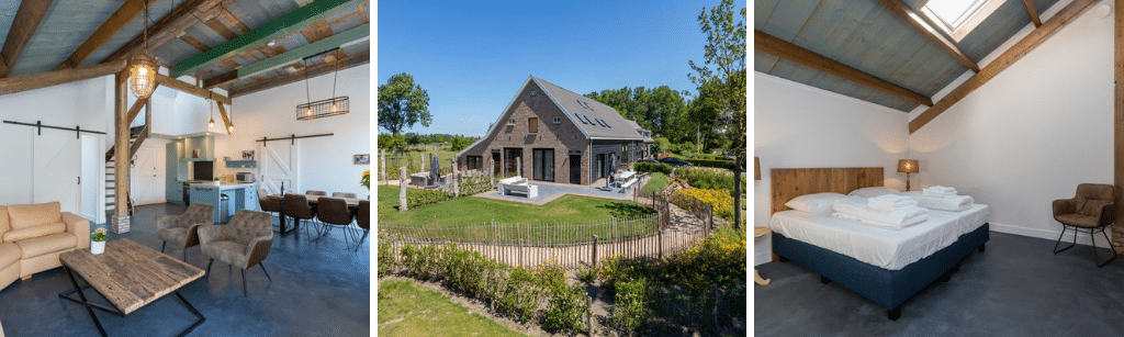 Villa in Vrouwenpolder, natuurhuisjes zeeland bij zee