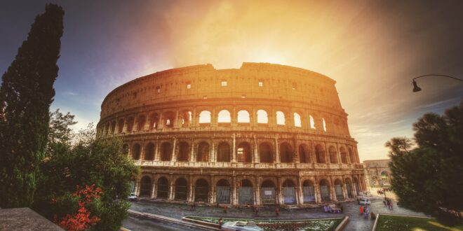 Colosseum Rome, cruise middellandse zee