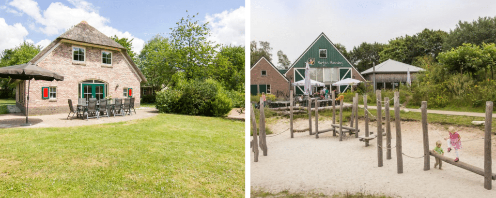 Vakantiepark Het Land van Bartje, glamping Drenthe