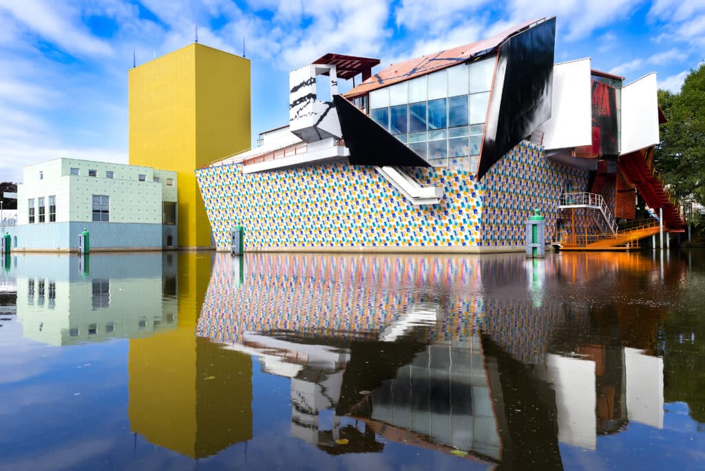 Groninger Museum Groningen, vrijstaande natuurhuisjes Groningen