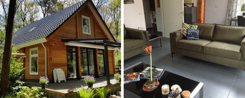 Natuurhuisje in Steenbergen, vakantiehuisjes met jacuzzi op de Veluwe