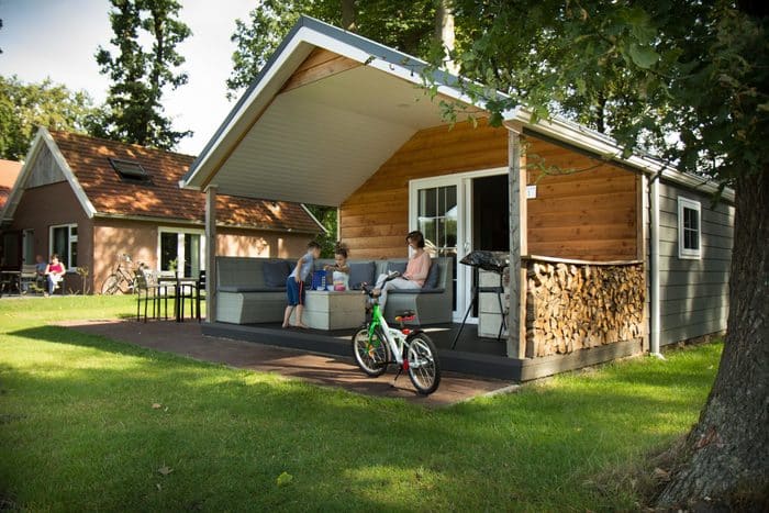 Camping en vakantiepark De Witte Berg, wellness huisje nederland